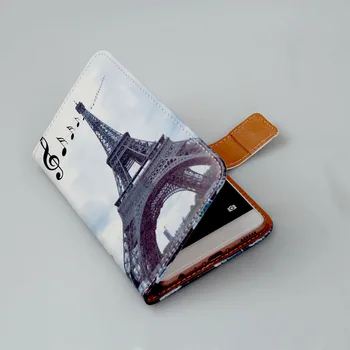 AiLiShi Factory Priamej! Prípad Pre WIEPPO S5 Luxusné Flip PU Maľované Kožené puzdro Exkluzívny Špeciálny Kryt Telefónu Kože+Sledovania