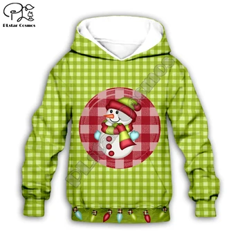 Deti Veselé Vianočné Snehuliak 3D tlač cartoon hoodies Santa Claus kostýmy kawaii Mikiny na zips chlapec dievča handričkou tshirts Nohavice