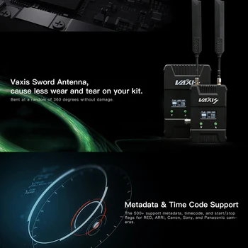 VAXIS 500ft+ 200M SDI 3G, HDMI 1080P Audio/Video Kamera HD vysielač&Prijímač Monitor Klietky možnosť RONINS AK2000 AK4000 Crane2