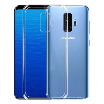 Pre Samsung Galaxy J8 2018 Prípade Hoesje Etui Fundas symbian, symbian J8 2018 Kryt Capa Silikónové Chrániče, Transparentné TPU Mäkké Coque