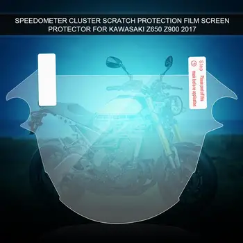 Nový Rýchlomer Klastra Ochrane proti Poškriabaniu Film Screen Protector pre Kawasaki Z650 Z900 2017 Auto Styling