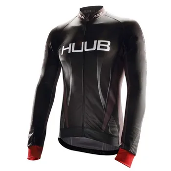 HUUB Zimné Long Sleeve Jersey Cyklistika Dres Top Bunda Vonkajšie Športové Mtb Jazdenie UV Ochrana Konkurenčného Edition Oblečenie