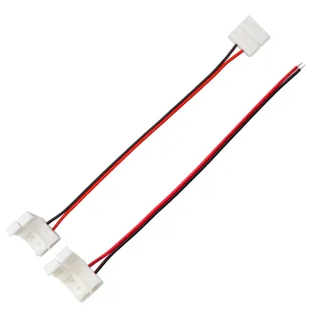 LED Pásy Konektory 2pin / 4pin 10 mm Vodotesné Zadarmo Zváranie Konektor pre RGB / jednofarebné LED Pásy 5 ks/veľa