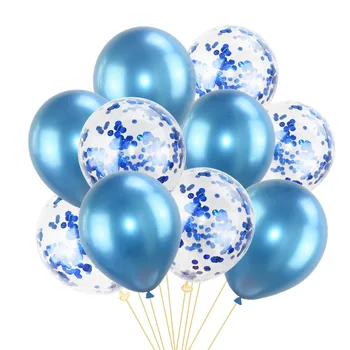 10pcs/veľa 12inch Pearly Kov Chróm Balón Kovové Latexové Balóny pre Svadobné Deti Narodeninovej Party Nafukovacie Airball Dodávky