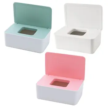 Baby Wipes Dispenser Tissue Napkin Case Holder Mouth Mask Storage Box Container A2UB