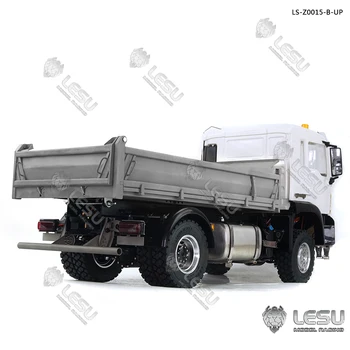 LESU Kovové 4x4 Nápravy Podvozku 1/14 MAN TGS Hydraulické Dumper Truck Svetlo, Zvuk Model