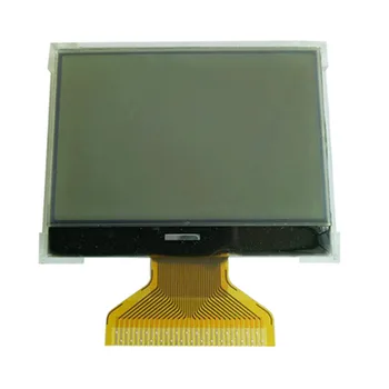 12864 LCD displej OZUBENÉ 12864 LCD displeja modul ST7565R LCD displej s podsvietením 3,3 V 30PIN, šedá / modrá voliteľné