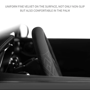 Auto volant, kryt Alcantara semiš Non-Slip opotrebovaniu Horúca Razba Potu a soľ odpor Pohodlné Pre Bentley