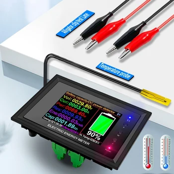 DT24 HD IPS Bluetooth, Digitálny Displej DC Power APP Voltmeter Ammeter Kapacita Batérie Tester palivomer Napätie Meter