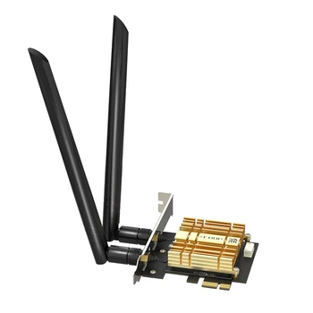 EDUP vysokorýchlostné WiFi 6E AX210 PCI-E Adaptér Sieťová Karta AX210NGW karty siete LAN wifi6 konvertor