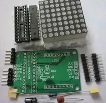 ! 1set/veľa Dot matrix displej modul MAX7219 single-chip ovládací modul DIY kit C11