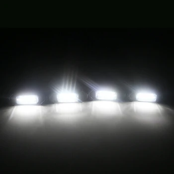 4 KS Auto Prednej Mriežky LED Svetlá pre Tacoma TRD Pro Gril 2016-2019