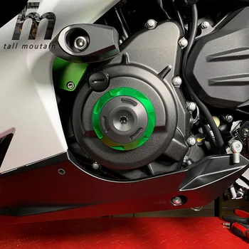 Motocykel Kryt Motora kormové Crash Pad Statorového Prípade Chránič Stráže Pre Kawasaki Ninja 400 Z400 Ninja400 EX400 2018 2019