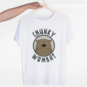 Wombat Krásny Dizajn Vtipné Tričko pre Mužov a Ženy,Unisex Pohodlné, Priedušné Grafické Premium T-Shirt pánske Streewear