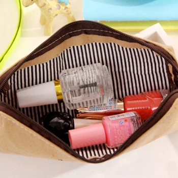 Kórejský Štýl Toaletné Tašky Cestovné Bielizeň Kozmetická Taška Malá Organizátor Ženy make-up Taška tvoria Prípade Krásy Skladovanie Wash bag