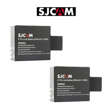 Časovo obmedzená Predaj Originálnych 4 X Sjcam Sj4000 Batérie + Prípade Sj5000 Sj6000 Sj7000 Sj8000 Wifi Kamera M10