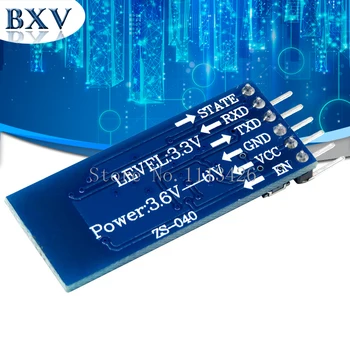 10PCS HC05 JY-MCU anti-reverse, integrovaný Bluetooth, sériové pass-through modul, HC-05 master-slave 6pin