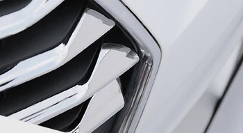 Pre Audi A4 B8 Prednej Maske Chladiča Dekoračné Lišty Kryt Výbava Nehrdzavejúcej Ocele Fit Roky 2013-2018 Auto Predné Racing Grily Pásy