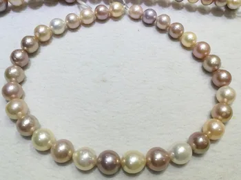 Skutočné AA+ Prírodné Perly 12-16 mm Farebné sladkovodné perly OBROVSKÉ voľné korálky DIY darček jeden pramene Diera Cca 1mm