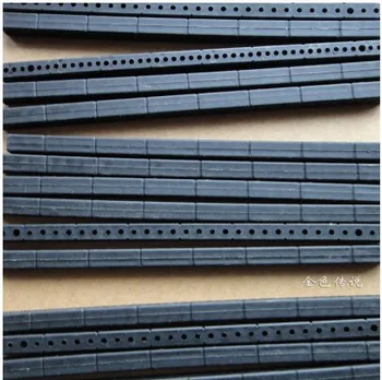 10PCS ABS plast hračka bar prepojenie prevodovka držiak nápravy rám diy model materiál, farba čierna