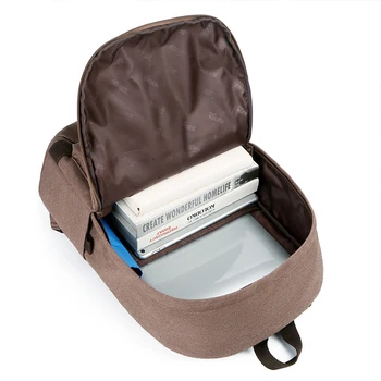 Bežné Plátno Unisex Batoh Retro Školské Batohy Business Notebook Bagpack Veľkú Kapacitu, Cestovné Tašky Male Retro Taška XA803ZC