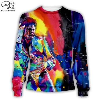 Hot predaj superstar Michael Jackson hoodies sewatshirt spevák Mužov Hip Hop Mens Šortky Streetwear Halloween Tričko XS-7XL MK-015