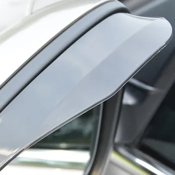 Univerzálny flexibilný PVC auto diely spätné zrkadlo dažďový kryt 2 kusy pre BMW 1 2 3 4 5 6 7 Série X1 X3 X4 X5 X6 325 328 F30