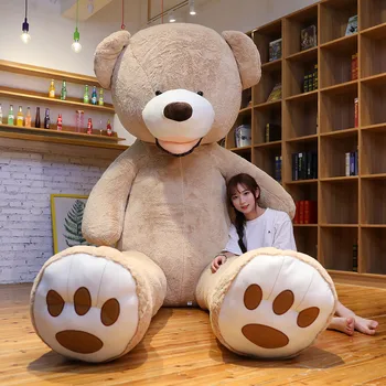 Horúce 340 cm Krásne Gigant American Medveď Plyšové Hračky, Plyšové zvieratká Medvedík Bábika Vankúš Deti, Dievčatá Populárne Valentine Darček k Narodeninám