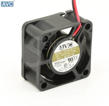 Pre AVC D4020B12H 4020 4cm 40 mm 0.17 2 pin DC 12V prípade tiché chladenie ventilátory tiché