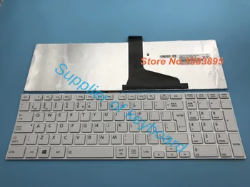NOVÁ anglická klávesnica Pre Toshiba NSK-TVBSU 01 0KN0-ZW3US23 9Z.N7USU.B01 Biely notebook anglická klávesnica