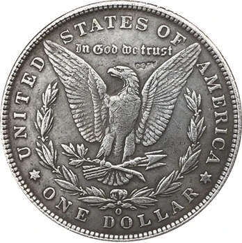 1891-O USA Morgan Dolár mince KÓPIA