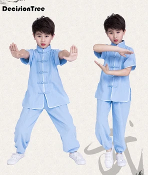 2021 čínsky štýl tradičnom wushu jednotné čínske bojové umenia kungfu sady tai chi jednotné wing chun oblečenie pre deti deti