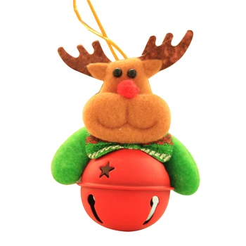 Móda Vianočné Závesné zvončekom, Elk Ozdoby, Darčeky Opakovane Cartoon Domov Dvere, Dekorácie, Party dodávky veľkoobchod darčeky