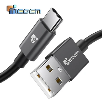 TIEGEM USB Typu C Kábel Pre Xiao mi5 Usb 3.1 Rýchle Nabíjanie Dátový Typ-C Kábel pre OnePlus 2 Typ c Kábel Pre Samsung S8