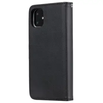 Muži luxusné Adsorpcie kožené peňaženky prípade Huawei Y6 pro 2019 magnetické kožené peňaženky obal Pre Samsung Galaxy A40 A50 A60 A70