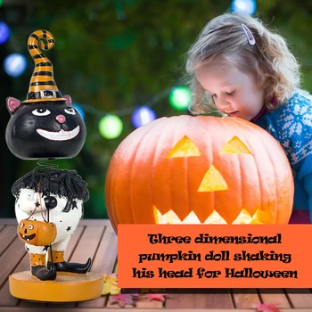 Šťastný Halloween Dekorácie Tekvica Ghost Čarodejnice Živice Ozdoby na Halloween Party DIY Dekorácie Halloween