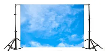 Fotografie Pozadie Cartoon Abstraktné Blue Sky Biely Oblak Prírody Romantické