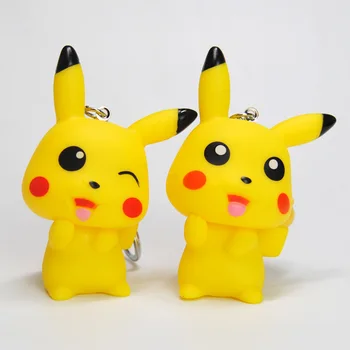 Pokémon Pikachu Hračku bábika prívesok na Cartoon tvorivosti Detí taška prívesok Anime taška na príslušenstvo Tvorivá hračka bábika dary