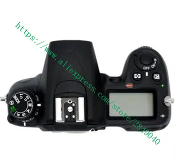 95%nový, originálny D7000 otvorenej jednotky pre Nikon D7000 HORNÝ Kryt Plášťa s Flash rady TOP LCD Náhradné Fotoaparát D7000 Opravy Časť