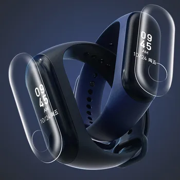 Ouhaobin 2PC Tvrdeného Obrazovky na Obrazovku Film Pre Xiao Mi Band 3 Smart hodinky Screen Protector Filmy