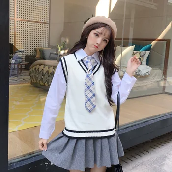 Módne sladké vesta jeseň kórejská verzia nové kolégium vietor Japonský Lap top zrastov bežné dievča vesta