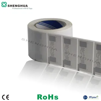 1000pcs/roll UHF RFID Štítky, Samolepky Aline H3 RFID Tag Roll Možné Skenovať pomocou USB RFID Reader