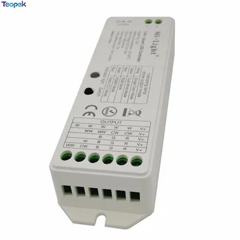 MiBoxer LS2 5 v 1 LED Controller Bezdrôtové Ovládanie DC12V-24V 15A pre Jednu Farbu, CCT, RGB,RGBW,RGB+SCS LED Pásy