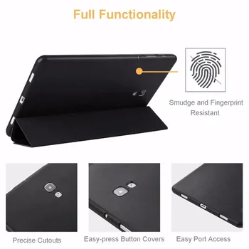 20pcs/veľa Honeycomb trojnásobne TPU ochrany shell kožený kryt puzdro pre Samsung Galaxy Tab A A2 10.5 2018 T590 T595 prípade