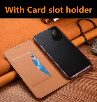 Originálne kožené magnetické telefón prípade držiteľa karty vrecko pre Huawei P30 Pro/Huawei P30 Lite/Huawei P30 kryt telefónu stojan, puzdro