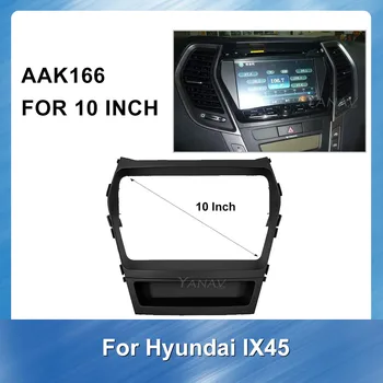 Autorádio Fascia Panel rám pre Hyundai IX45 SANTA FE 2013 audio panel palubnej doske Auta Inštalácia Rámu Adaptér Doska Výbava fascias