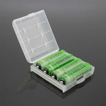 Moderné Pevný Plastový kufrík Držiteľ Úložný Box Pre 14500 10440 AA AAA Batérie Vysokej Kvality Batérie Úložné Boxy