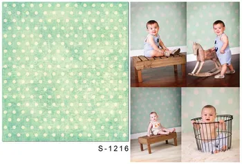 Bodky fotografie pozadia pre deti fotografia digitálny vinyl foto pozadia pre fotografické štúdio príslušenstvo S-1216