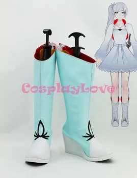 Najnovšie Zákazku Japonské Anime RWBY Weiss Schnee Cosplay Topánky, Topánky
