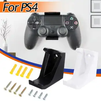 ABS White/ Black Wall Držiak Pre PS4 Slim Pre Playstation 4 Pro Controller gamepad Dock Gamepad Stojan, Držiak s Skrutky